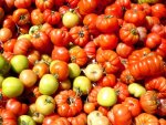 Tomates sur un marché de Palerme